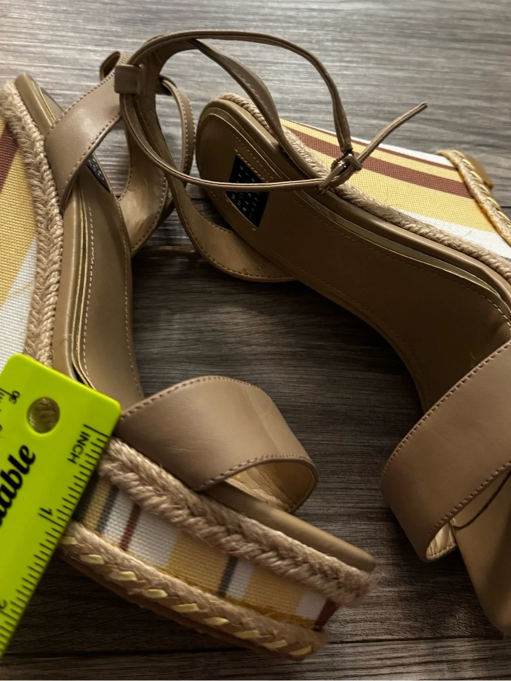 White House Black Market chic espadrille